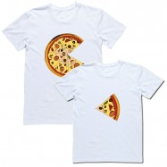 Парные футболки "Пицца"